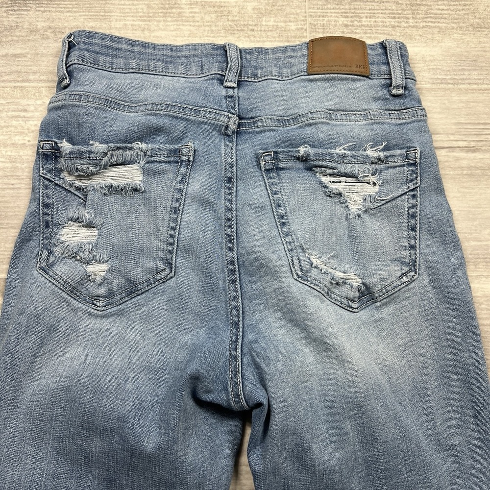 BKE Buckle Parker Universal Fit High Rise Ankle Skinny Women's 26 Distressed‎ - Picture 8 of 8